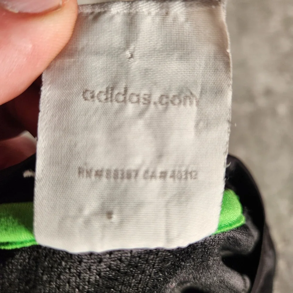 Adidas T-Shirt Mens S Black Excellent Short‎ Sleeve Athletic Performance Logo